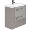 Essential Nevada Floor Standing Washbasin Unit And Basin With 2 Drawers 800mm Wide Cashmere - EFP303CA -Shower Escape Shop e5658797 e5de 481f adb4 ab1e6d7490be