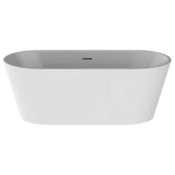 BC Designs Bletchley 1700mm X 750mm Freestanding Double Ended Bath White - BAE002