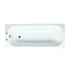 Essential 1700 X 700mm Single Ended Anti-Slip Steel Bath With 2 Tap Holes White - ESB004 -Shower Escape Shop f65c8326 5ae2 43d6 bf39 f9579a07a15a 4