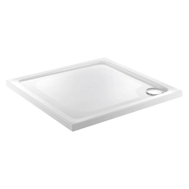 Just Trays JTFusion Low Profile 900 X 900mm Square Stone Resin Shower Tray With Waste 3 Just Trays JTFusion Low Profile 900 X 900mm Square Stone Resin Shower Tray With Waste