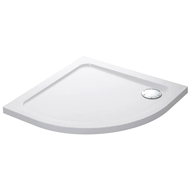 Mira Flight Safe Low Profile 800 X 800mm Stone Resin Quadrant Shower Tray With Waste 3 Mira Flight Safe Low Profile 800 X 800mm Stone Resin Quadrant Shower Tray With Waste